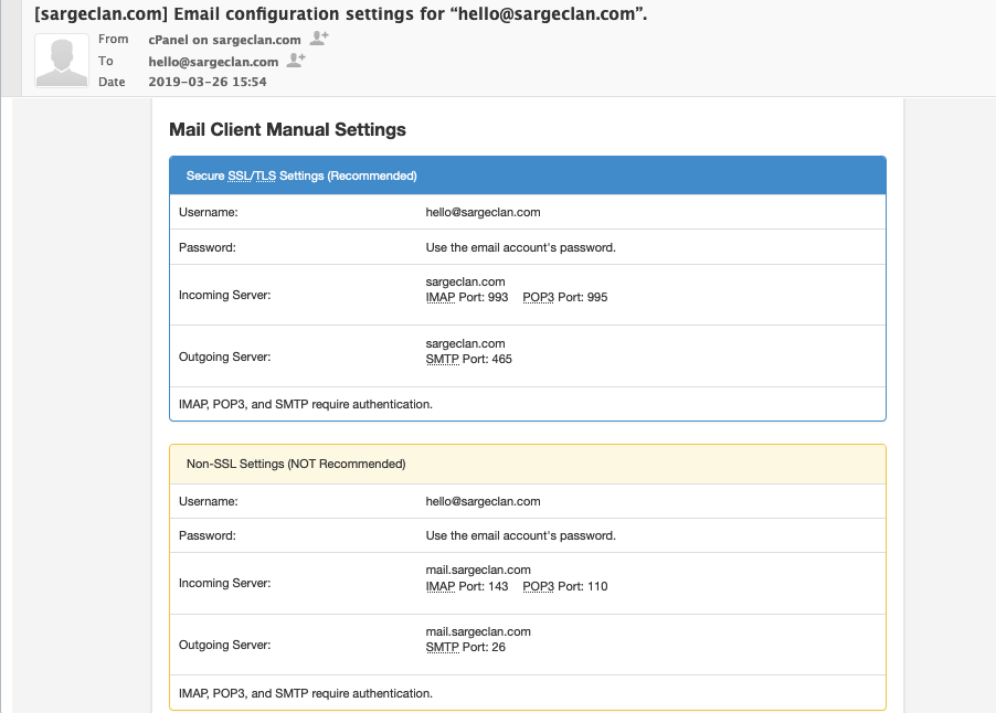 how to set up my domain mail on my iphone